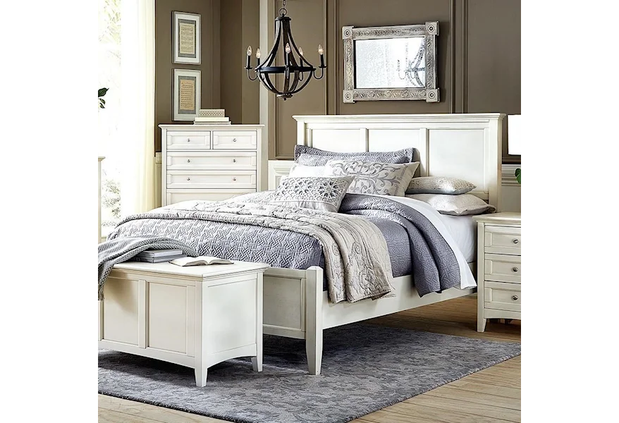 Northlake Queen Panel Bed by AAmerica at Esprit Decor Home Furnishings
